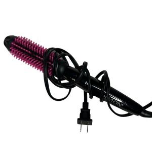 Revlon Heated Round Brush Hot Air Styler Pink Black